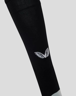 Men’s England Rugby Alternate Full Foot Socks – Caviar