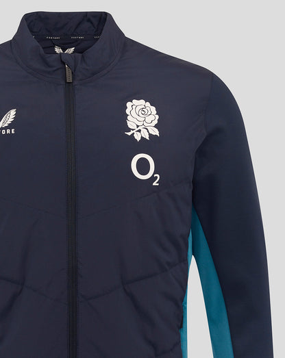 Men’s England Rugby 25/26 Performance Long Sleeve Thermal Jacket – Inkwell