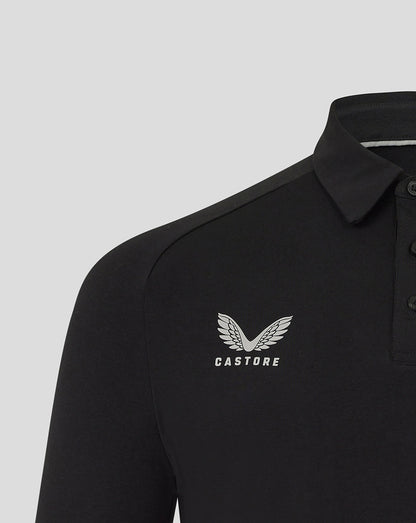 Harlequins Men's 25/26 Travel Polo Shirt