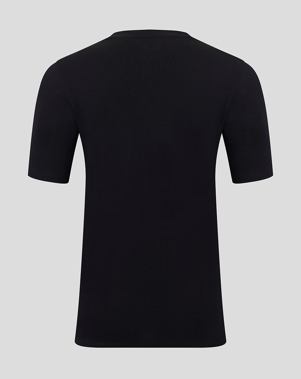 Harlequins Men's 25/26 Travel Tee - Caviar