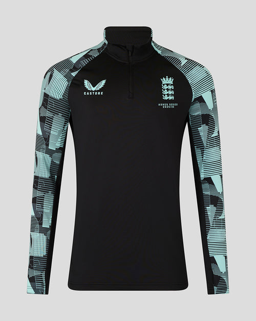 England Cricket Ashes Men's 25/26 Pro Quarter Zip Training Top