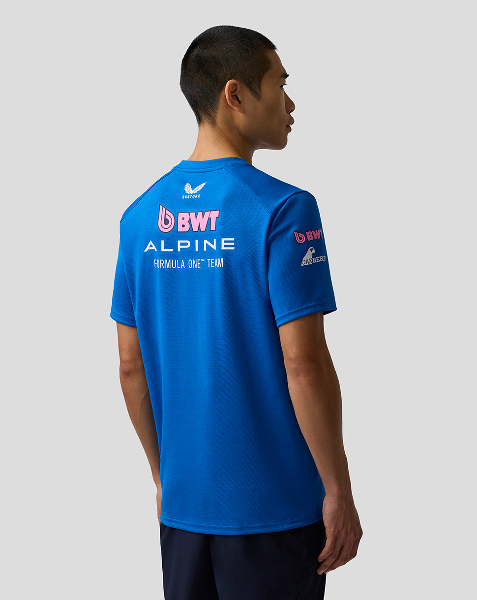 Official Men’s BWT Alpine Formula One Team Set Up T-Shirt - Lapis Blue