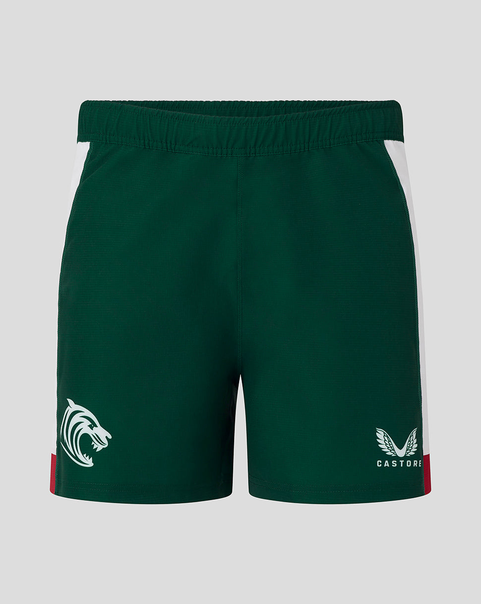 Leicester Tigers Men's 25/26 Pro Home Short - Dark Green