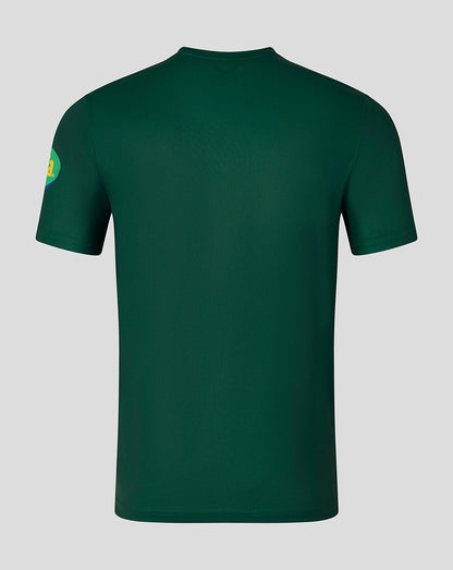Leicester Tigers Men's 25/26 Warm Up T-Shirt - Dark Green