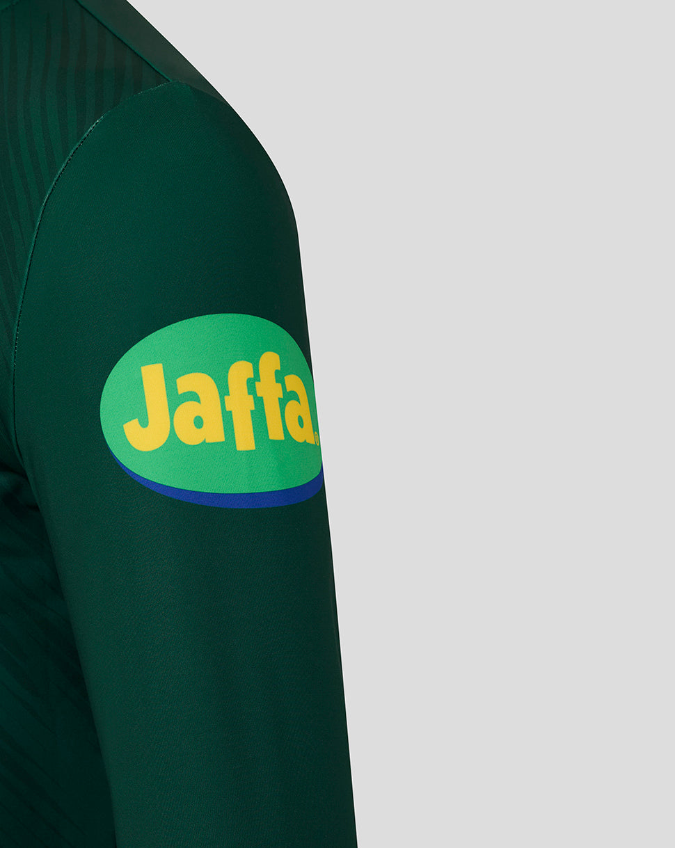 Leicester Tigers Men's 25/26 Training Quarter Zip - Dark Green