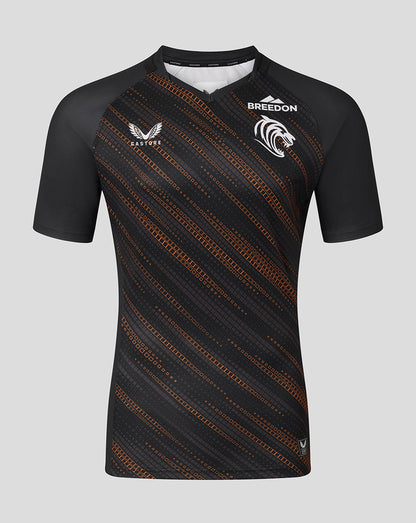 Leicester Tigers Men's 25/26 Warm Up Jersey - Black