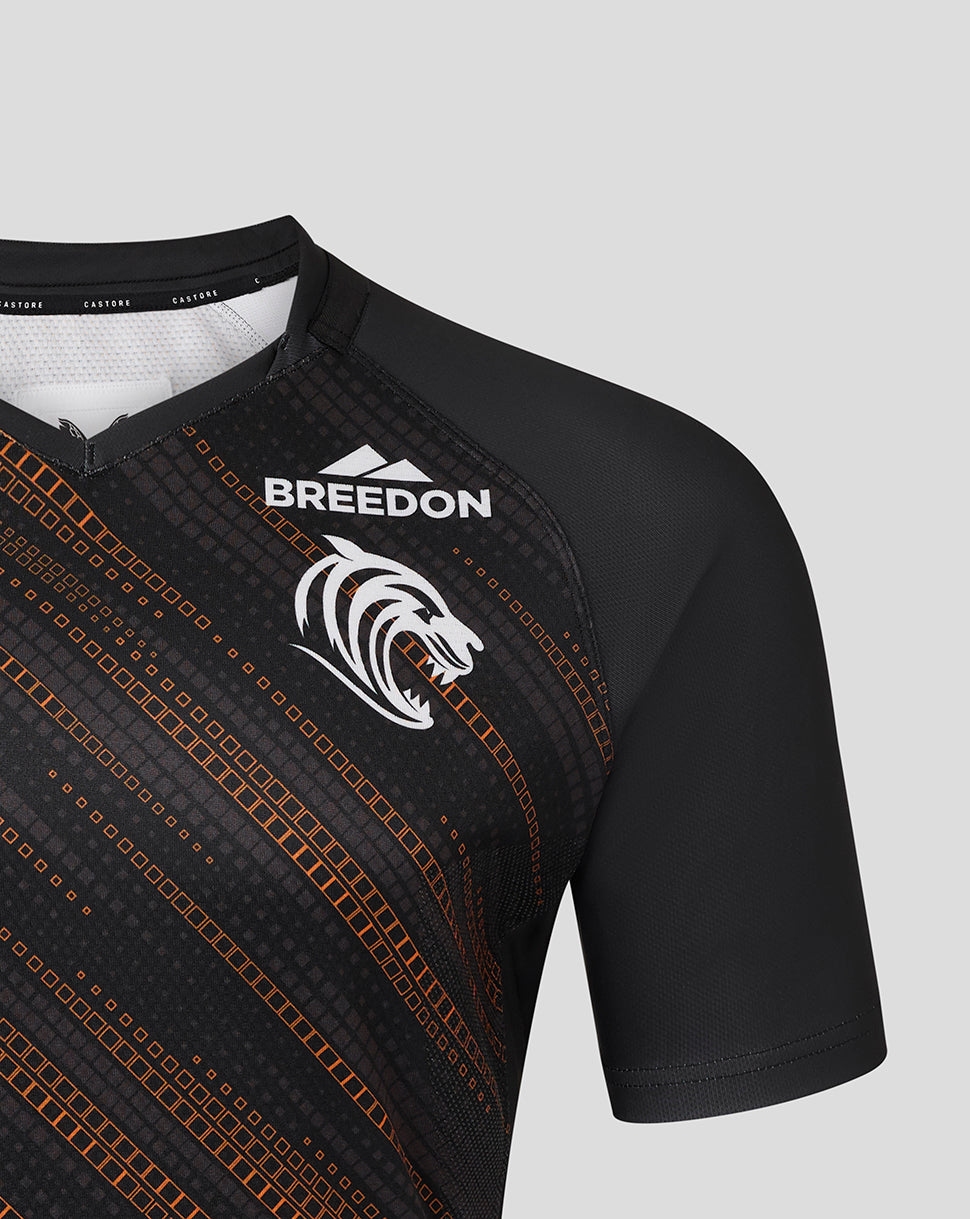 Leicester Tigers Men's 25/26 Warm Up Jersey - Black