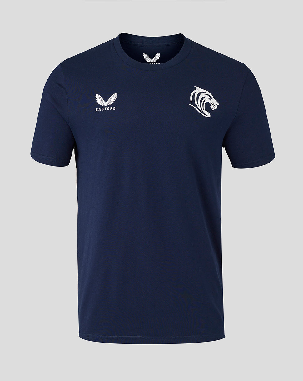 Leicester Tigers Men's 25/26 Travel Cotton T-Shirt