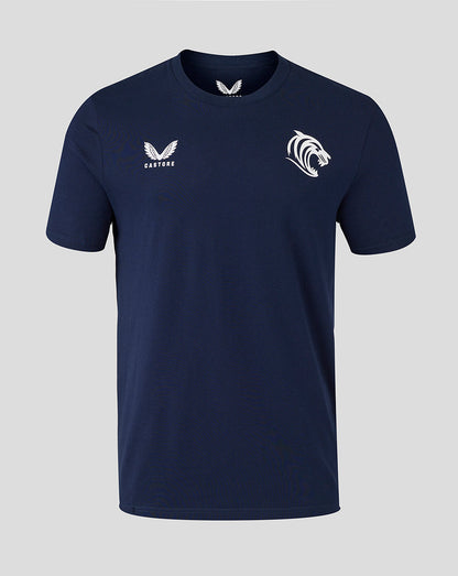 Leicester Tigers Men's 25/26 Travel Cotton T-Shirt