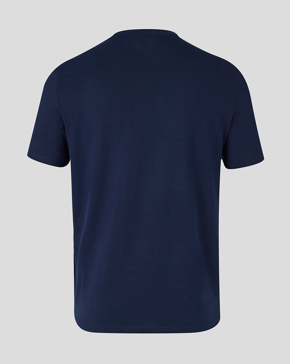 Leicester Tigers Men's 25/26 Travel Cotton T-Shirt