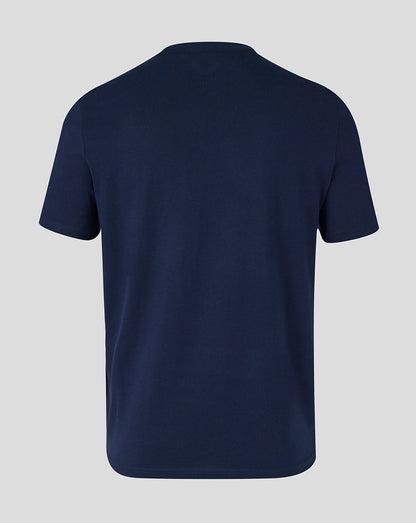 Leicester Tigers Men's 25/26 Travel Cotton T-Shirt