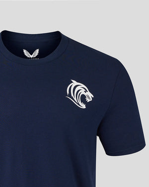 Leicester Tigers Men's 25/26 Travel Cotton T-Shirt