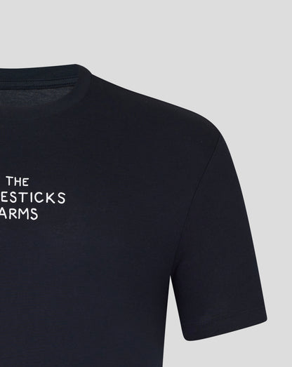 Majesticks Arms Short Sleeve Tee - Navy