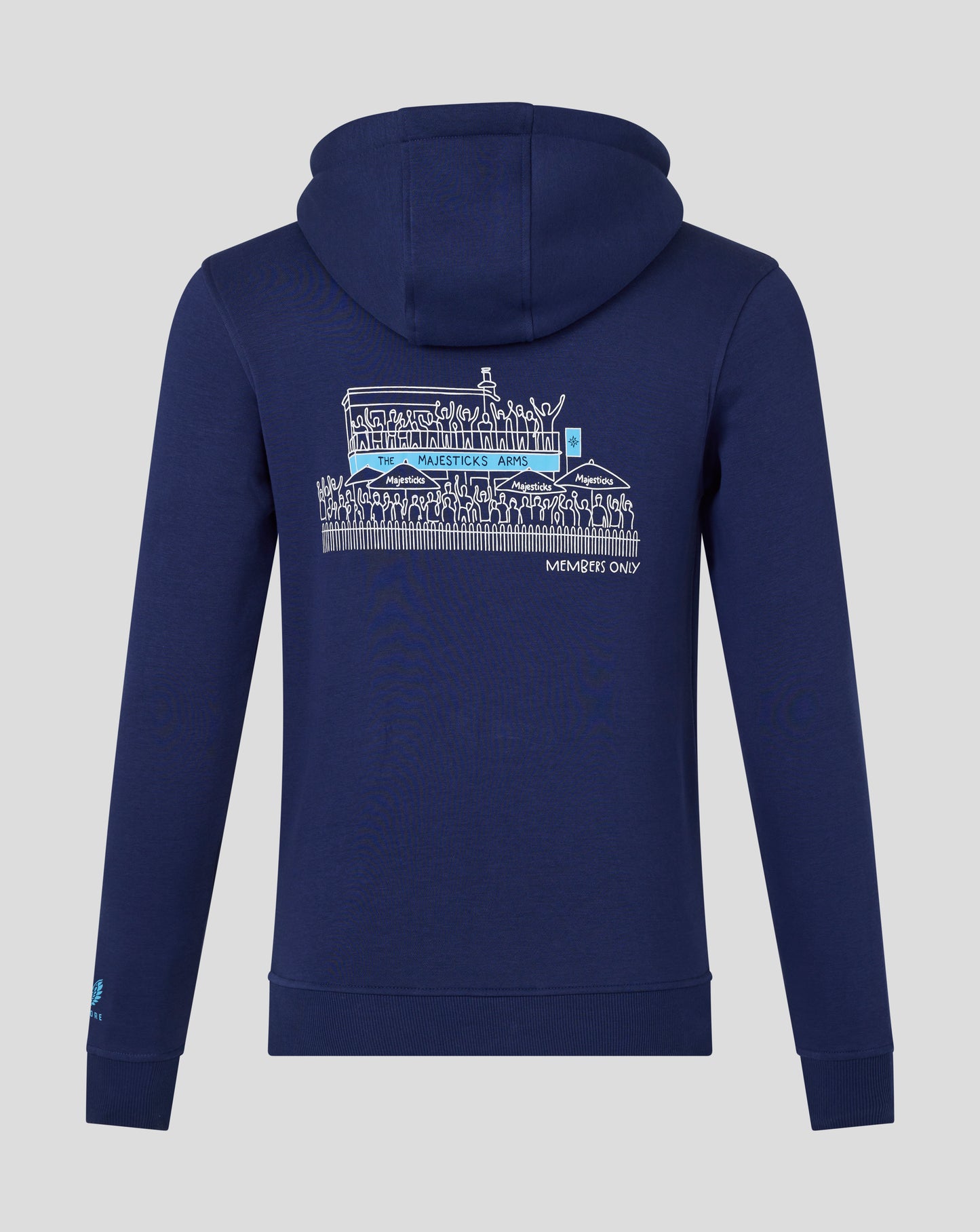 Majesticks Arms Hoodie - Navy