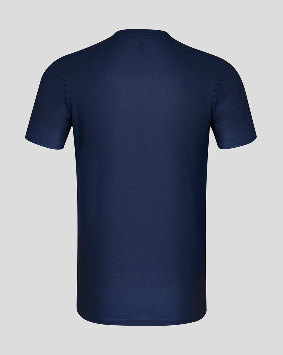 Lancashire Cricket Men's 26/27 Short Sleeve Performance T-Shirt - Peacoat - Peacoat