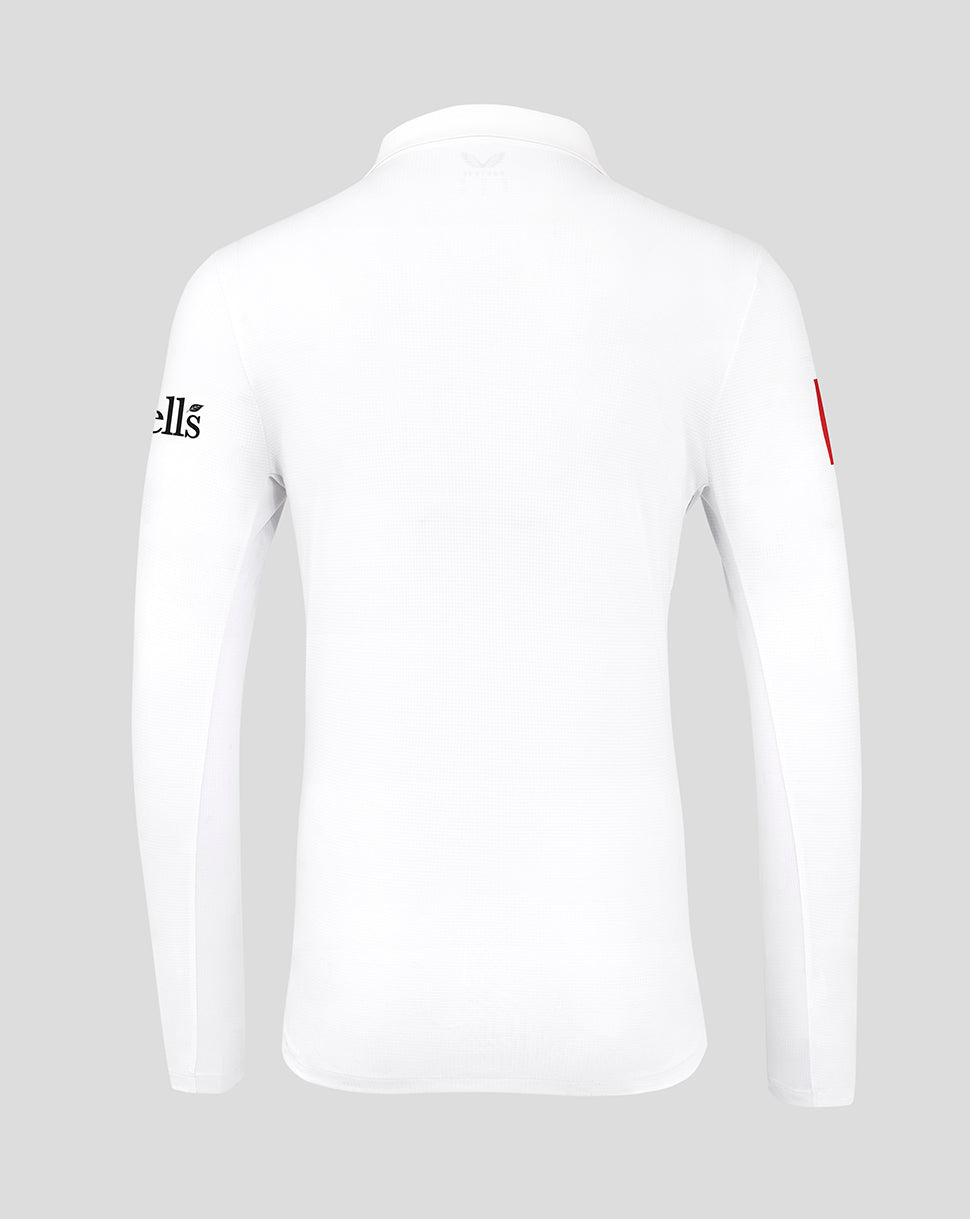 England Cricket Men's 26/27 Test Pro Long Sleeve Shirt