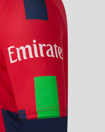 Lancashire Cricket Men's 26/27 T20 Short Sleeve Jersey - Red