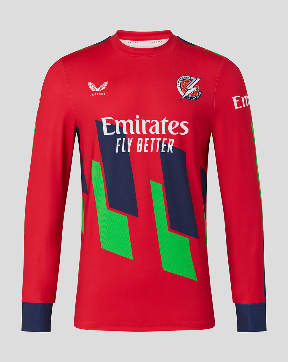 Lancashire Cricket Men's 26/27 T20 Sweatshirt - Red - True Red