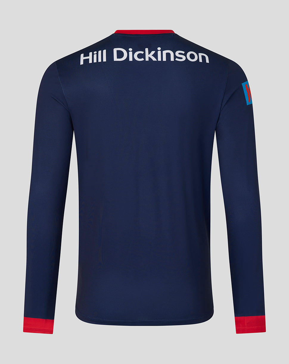 Lancashire Cricket Men's 26/27 ODI Long Sleeve Jersey - Peacoat