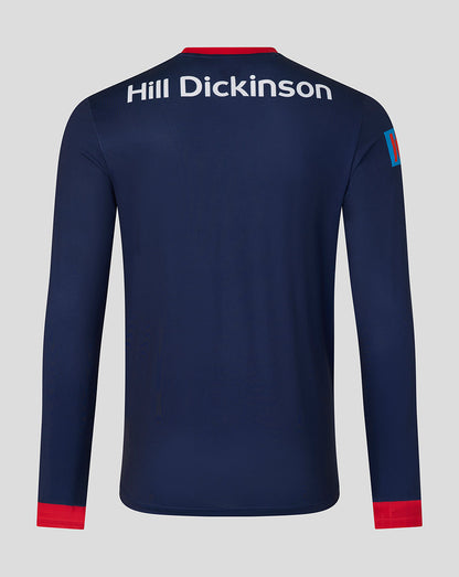 Lancashire Cricket Men's 26/27 ODI Long Sleeve Jersey - Peacoat