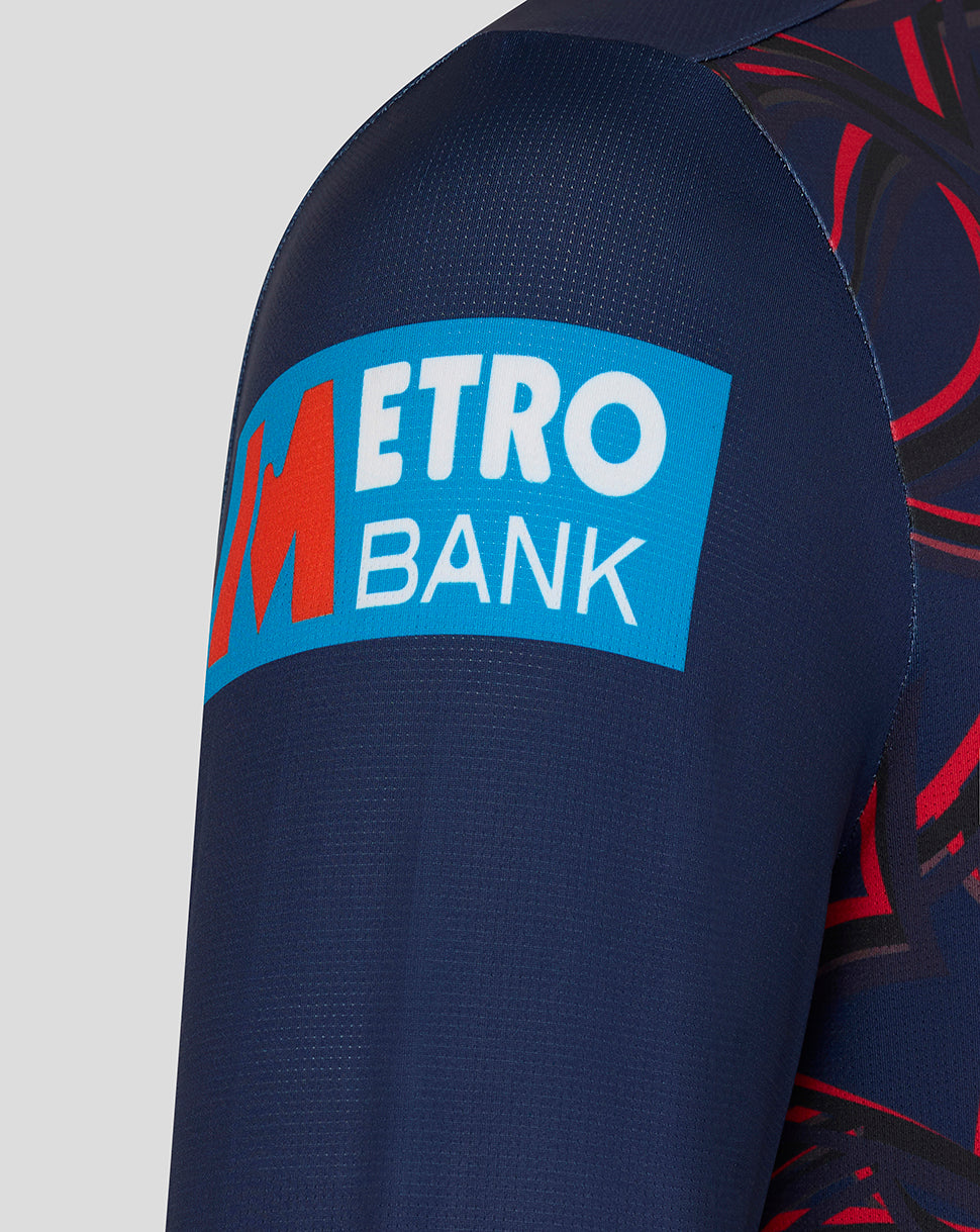 Lancashire Cricket Men's 26/27 ODI Long Sleeve Jersey - Peacoat