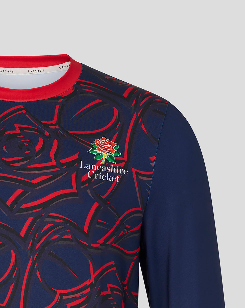 Lancashire Cricket Men's 26/27 ODI Sweatshirt - Peacoat - Peacoat