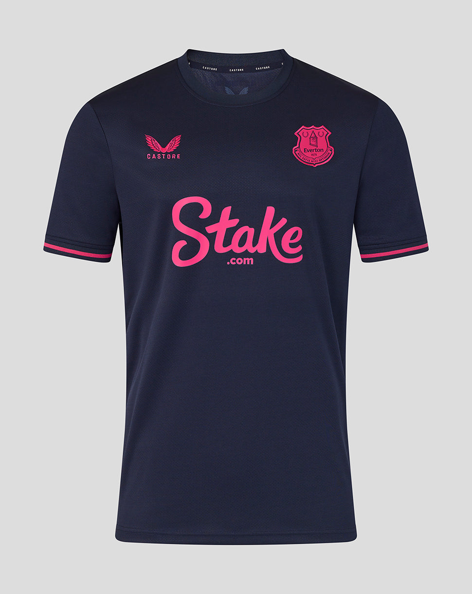 Everton FC 25/26 Men's At Night Replica Short Sleeve Shirt - Baritone Blue
