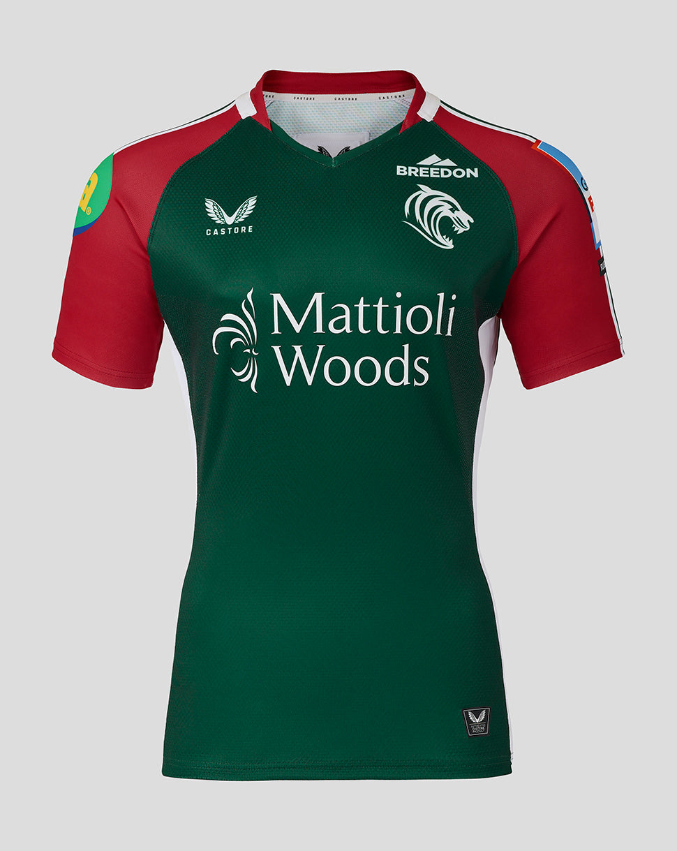 Leicester Tigers Junior 25/26 Pro Home Shirt