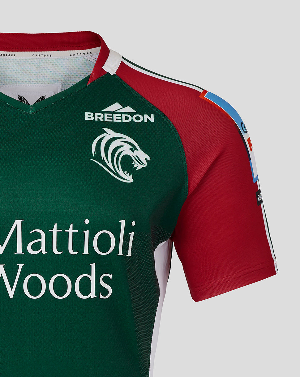 Leicester Tigers Junior 25/26 Pro Home Shirt