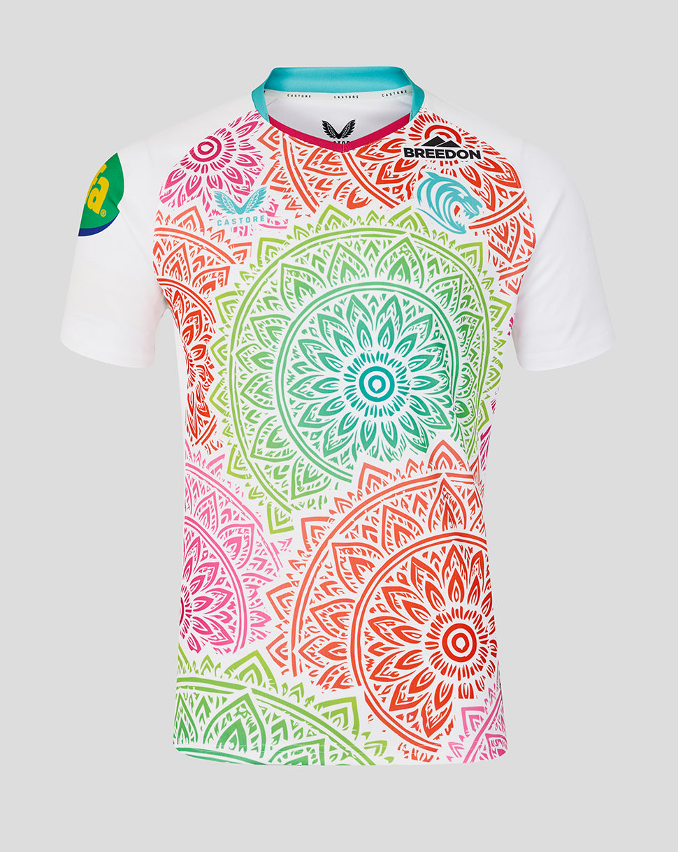 Leicester Tigers Men's 25/26 Replica Slater Cup Special Edition Shirt - White