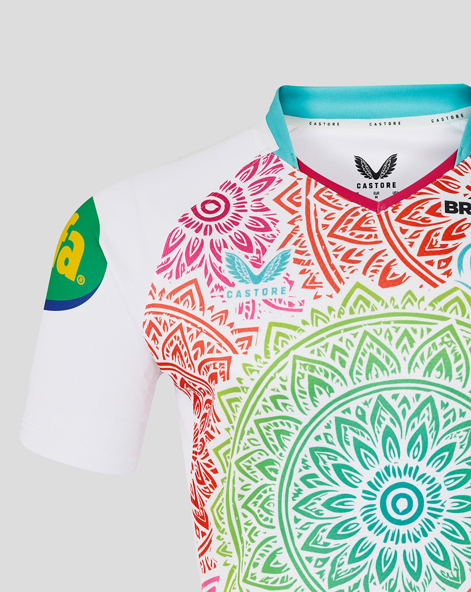 Leicester Tigers Men's 25/26 Slater Cup Special Edition Pro Shirt - White