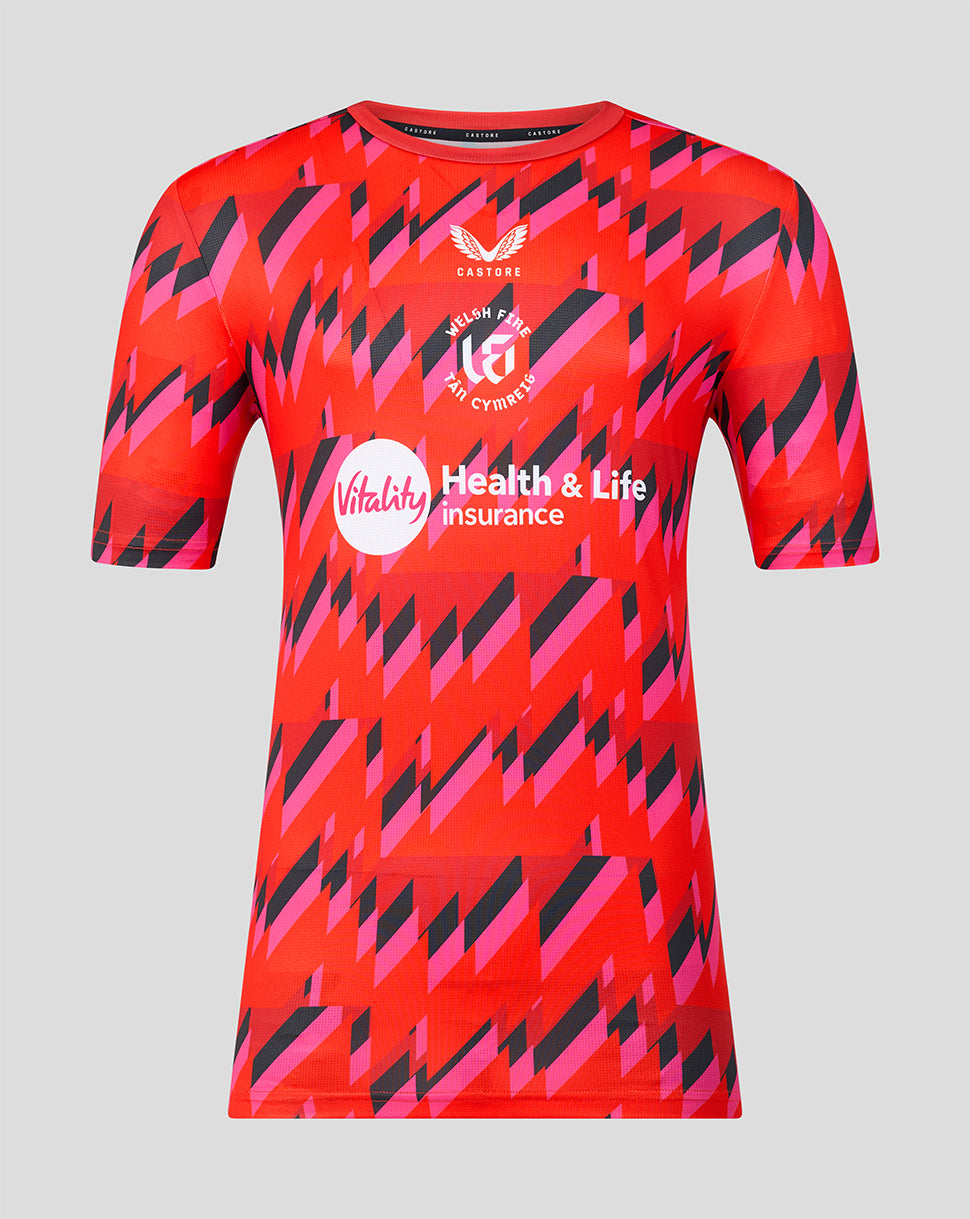 Welsh Fire The Hundred Womens 2026 Short Sleeve Training T-Shirt