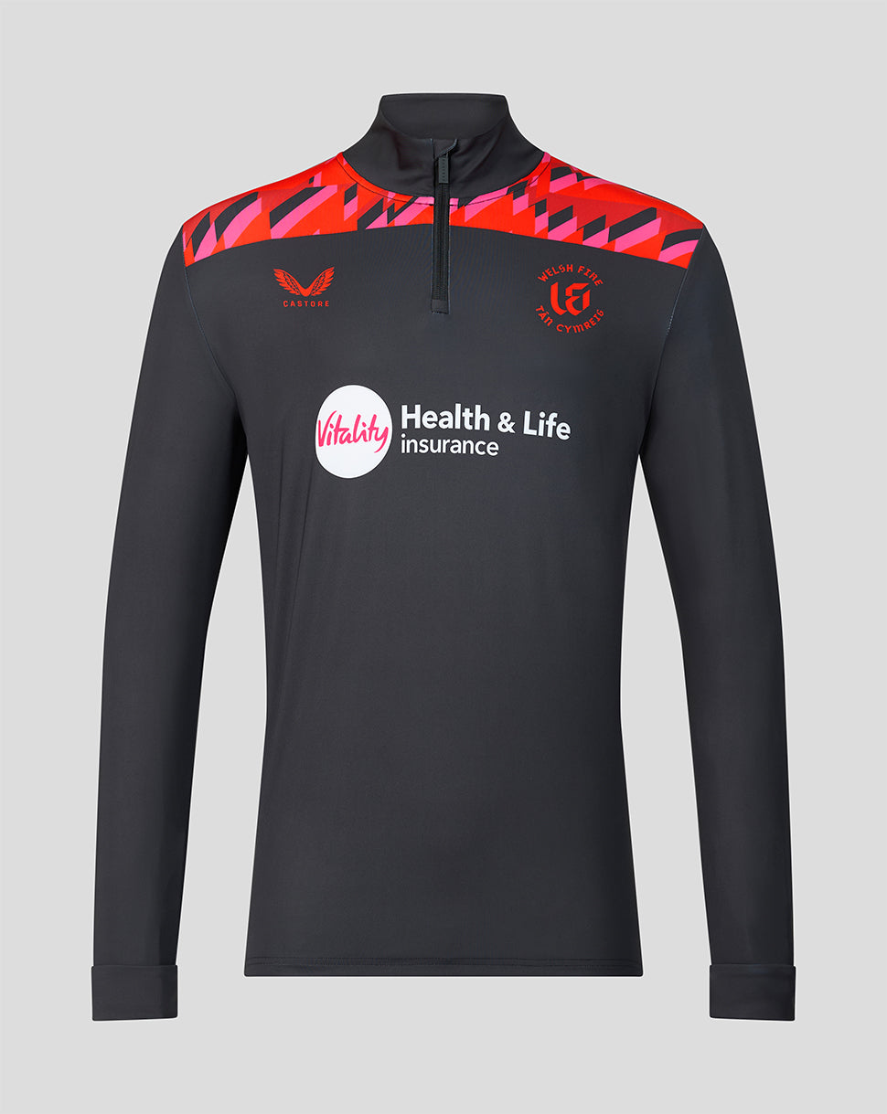 Welsh Fire The Hundred Mens 2026 Performance Quarter-Zip Top