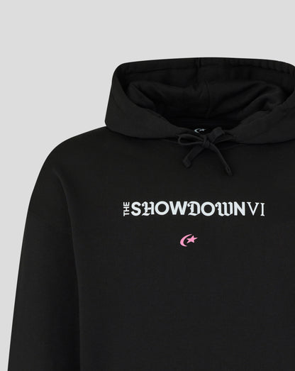 Black hoodie with 'The Showdown VI' text on a gray background