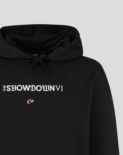 Black hoodie with 'The Showdown VI' text on a gray background