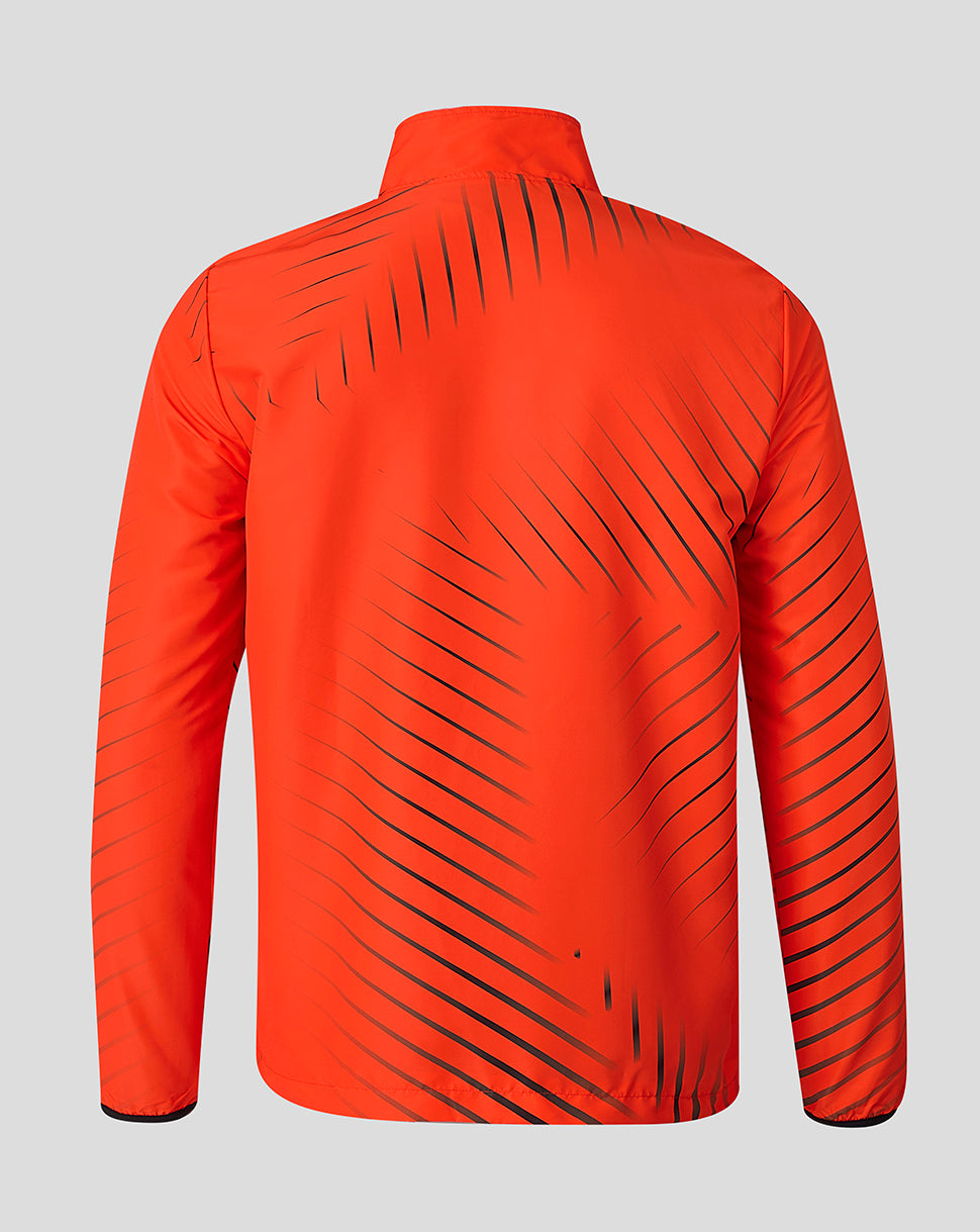 Mens Sunrisers Leeds The Hundred Woven Pre Match Jacket 2026 - Orange