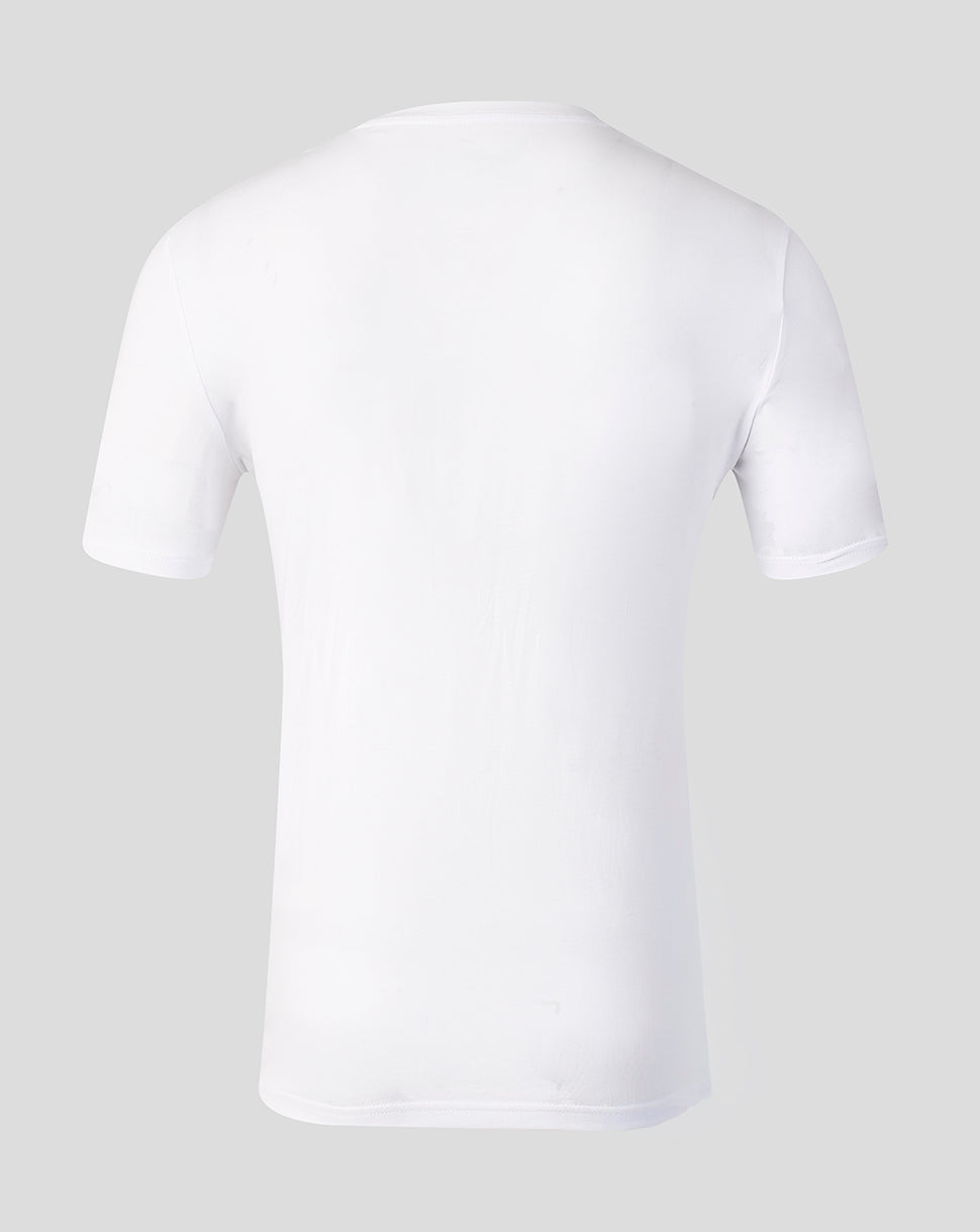 Mens Sunrisers Leeds The Hundred Big Wings T-Shirt 2026 - White