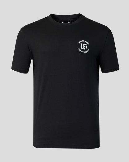 Men's Welsh Fire Fuel The Fire T-Shirt Black