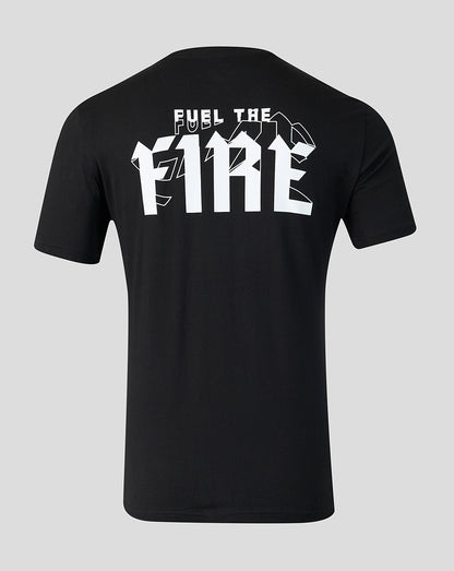 Men's Welsh Fire Fuel The Fire T-Shirt Black