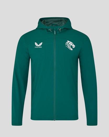 Leicester Tigers Men's 25/26 Training Rain Jacket - Botanical Garden