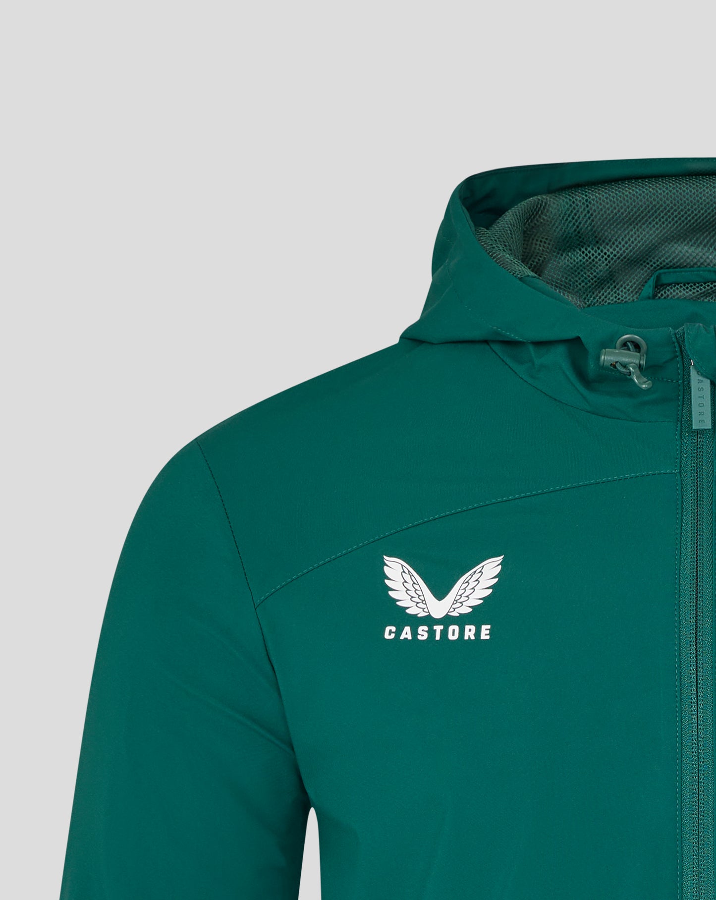 Leicester Tigers Men's 25/26 Training Rain Jacket - Botanical Garden