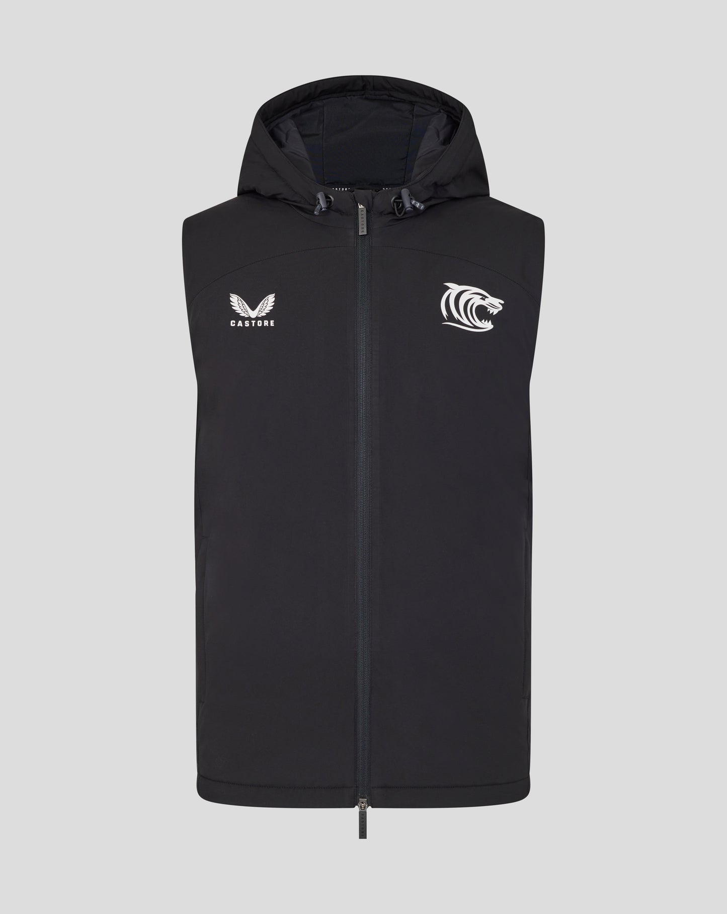 Leicester Tigers Men's 25/26 Training Hooded Gilet