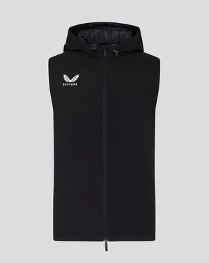 Men's Hooded Gilet - Caviar
