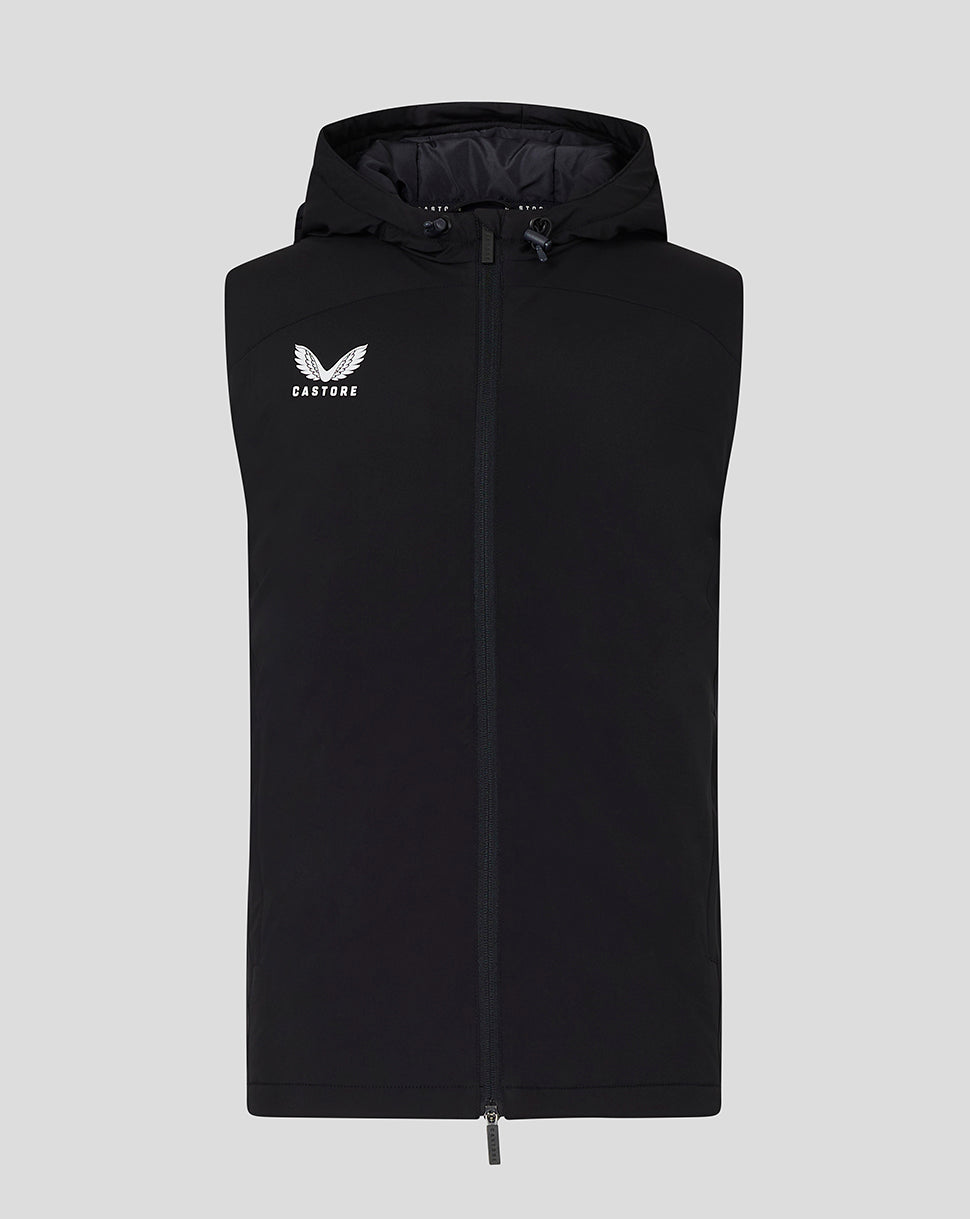 Men's Hooded Gilet - Caviar - Caviar