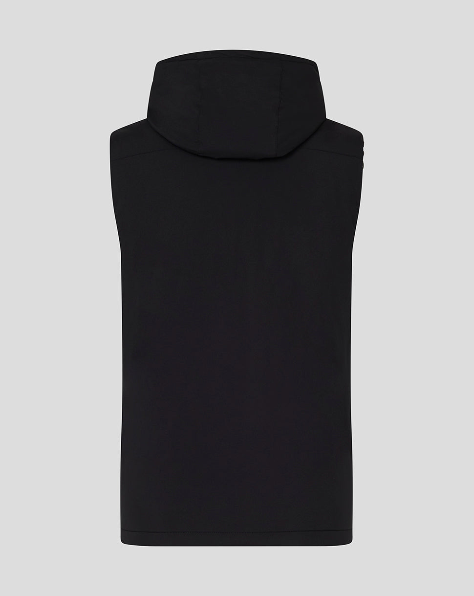 Men's Hooded Gilet - Caviar - Caviar