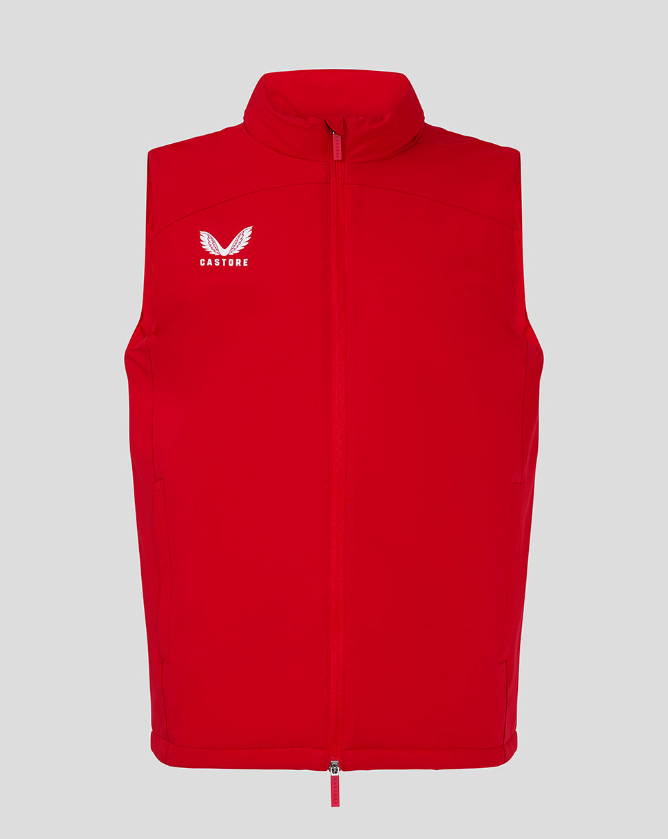Mens Padded Gilet - True Red - True Red
