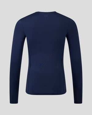 Mens Baselayer Long Sleeve Top - Peacoat