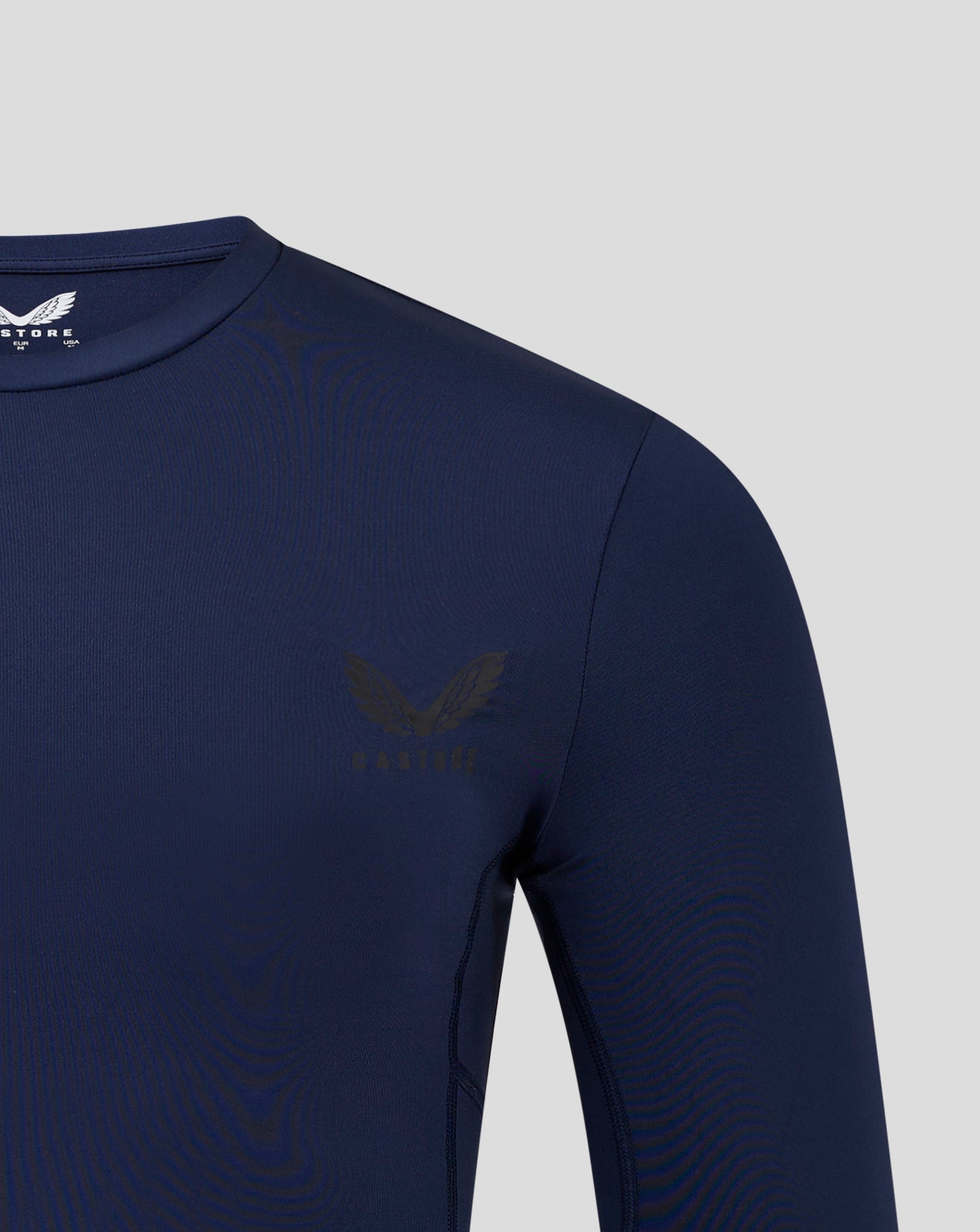 Mens Baselayer Long Sleeve Top - Peacoat