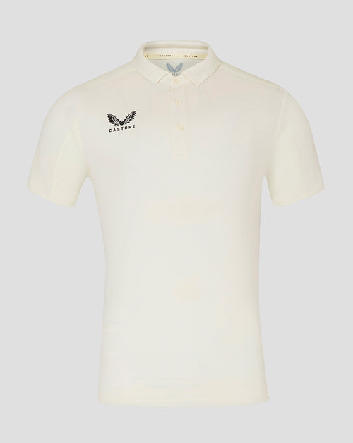 Mens Short Sleeve Cricket Polo