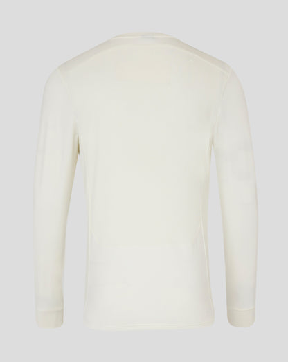 Mens Cricket Jumper - Cannoli Cream